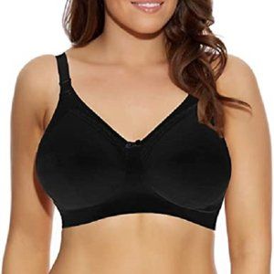 Elomi Women's Beatrice Soft Cup Nursing Bra, Black, 34H - Soutien-gorge noir